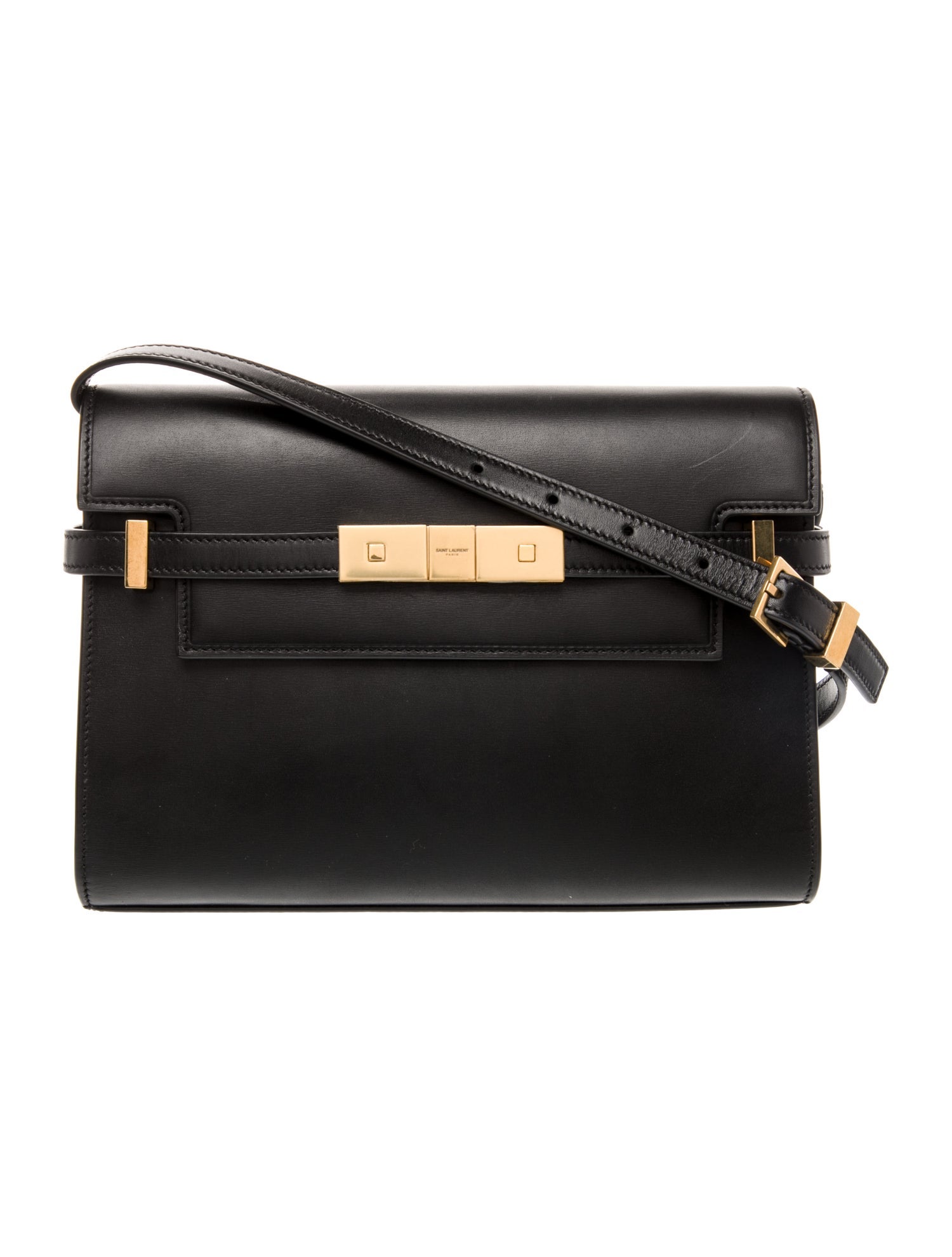 Saint Laurent Calfskin Manhattan Small
