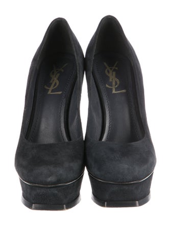 Yves Saint Laurent Suede Pumps