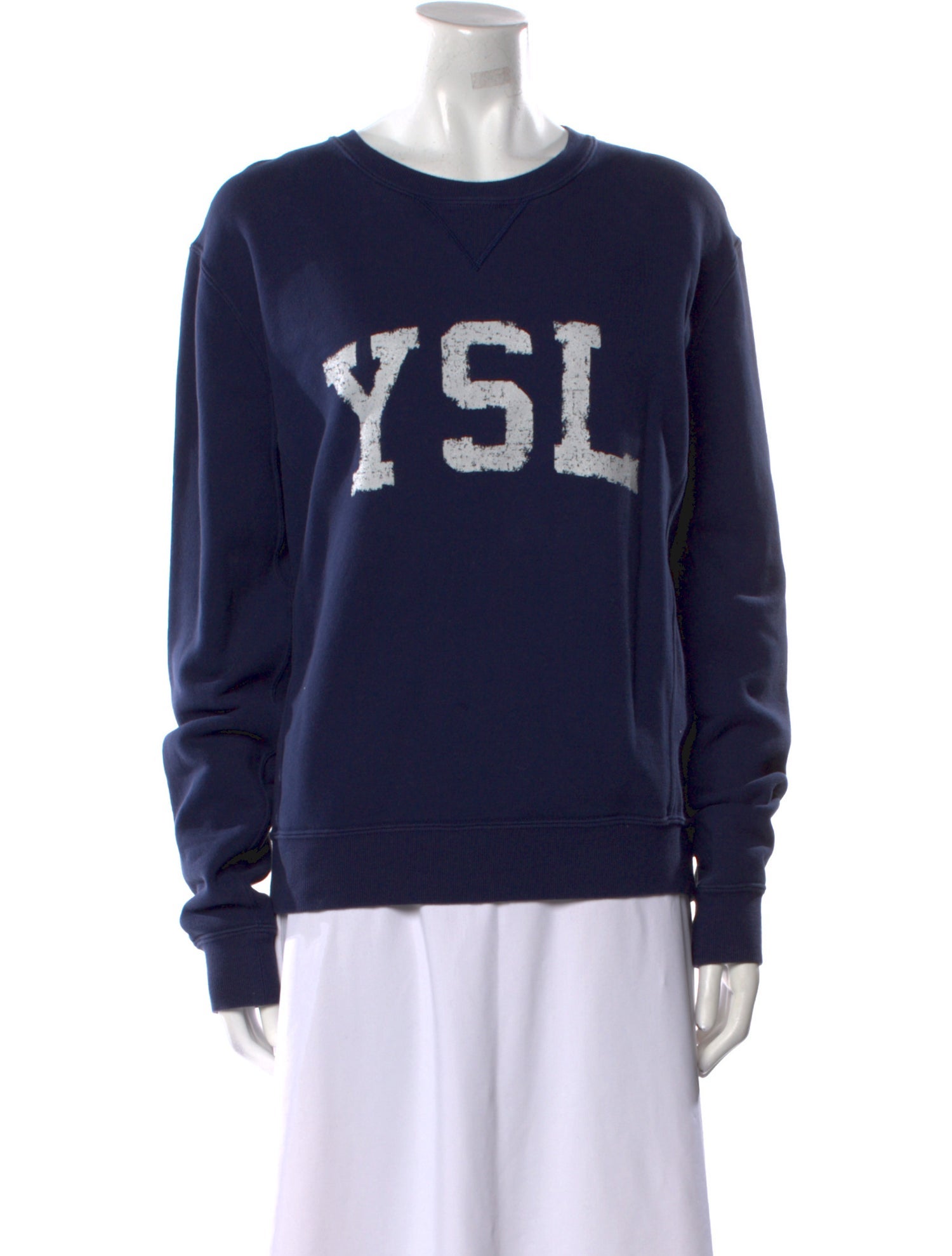 Saint Laurent 2021 Graphic Print Sweater