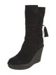 Yves Saint Laurent Suede Boots