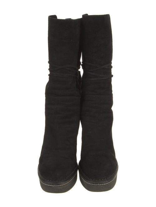 Yves Saint Laurent Suede Boots