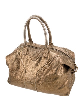 Yves Saint Laurent Leather Top Handle Bag