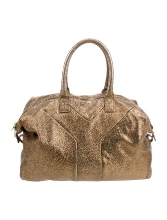 Yves Saint Laurent Leather Top Handle Bag