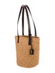 Saint Laurent Raffia Shoulder Bag