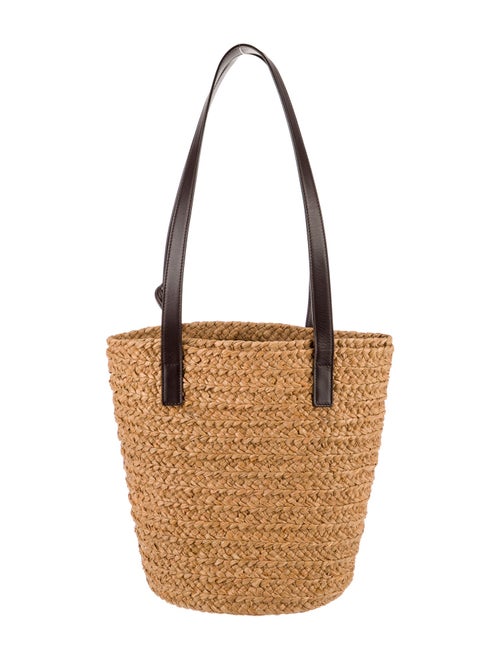 Saint Laurent Raffia Shoulder Bag