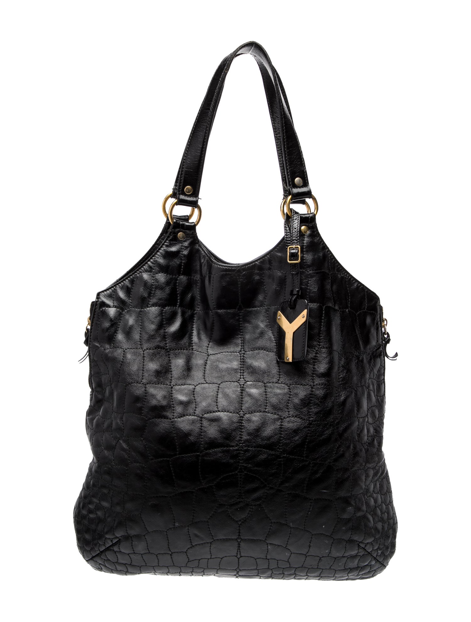 Yves Saint Laurent Patent Leather Saint Laurent Tribute Vintage