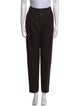 Yves Saint Laurent Cashmere Straight Leg Pants