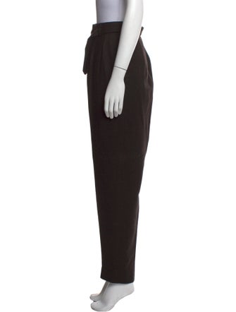 Yves Saint Laurent Cashmere Straight Leg Pants