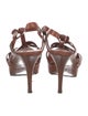Yves Saint Laurent Leather T-Strap Sandals