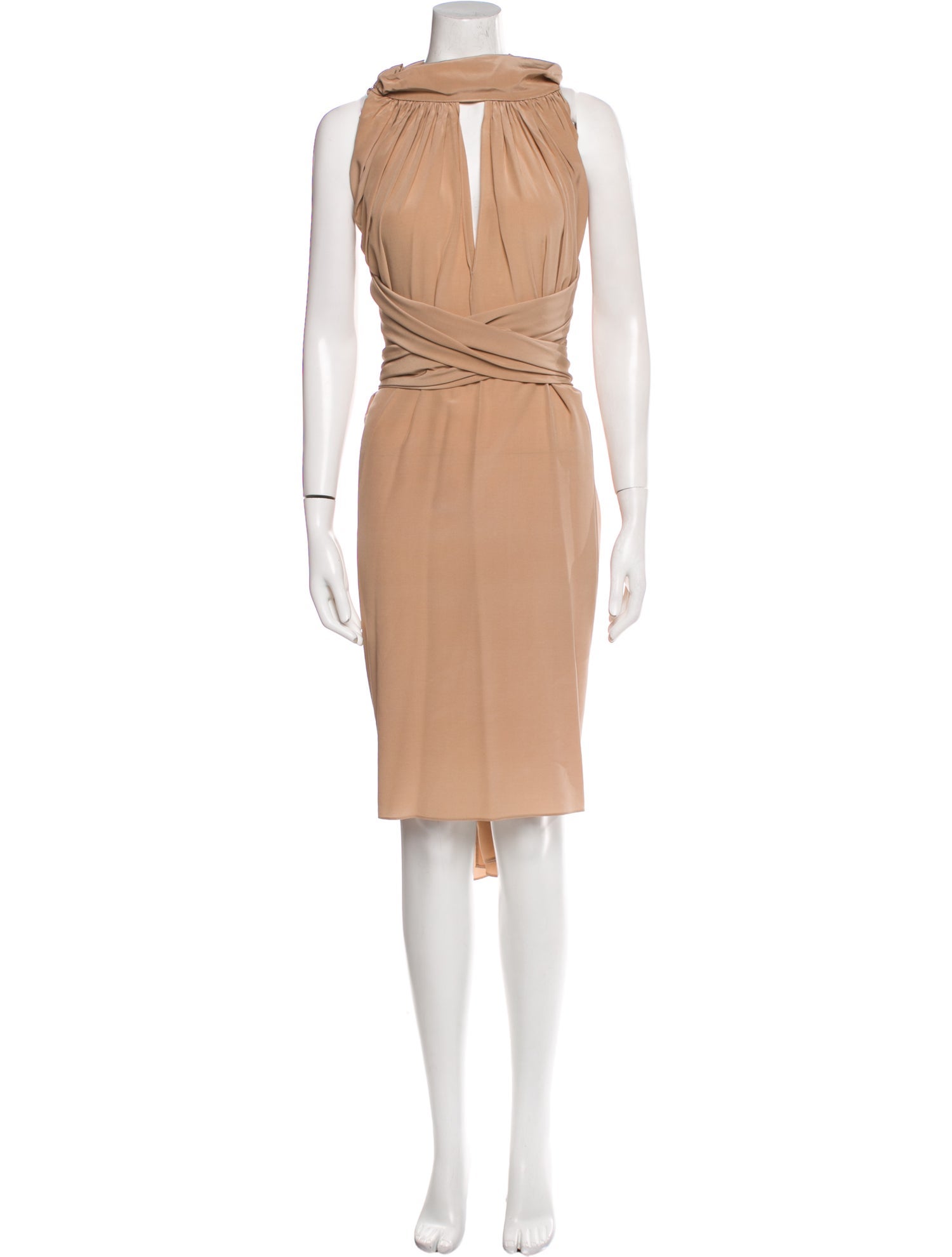 Yves Saint Laurent Silk Long Dress