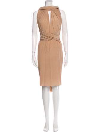 Yves Saint Laurent Silk Long Dress