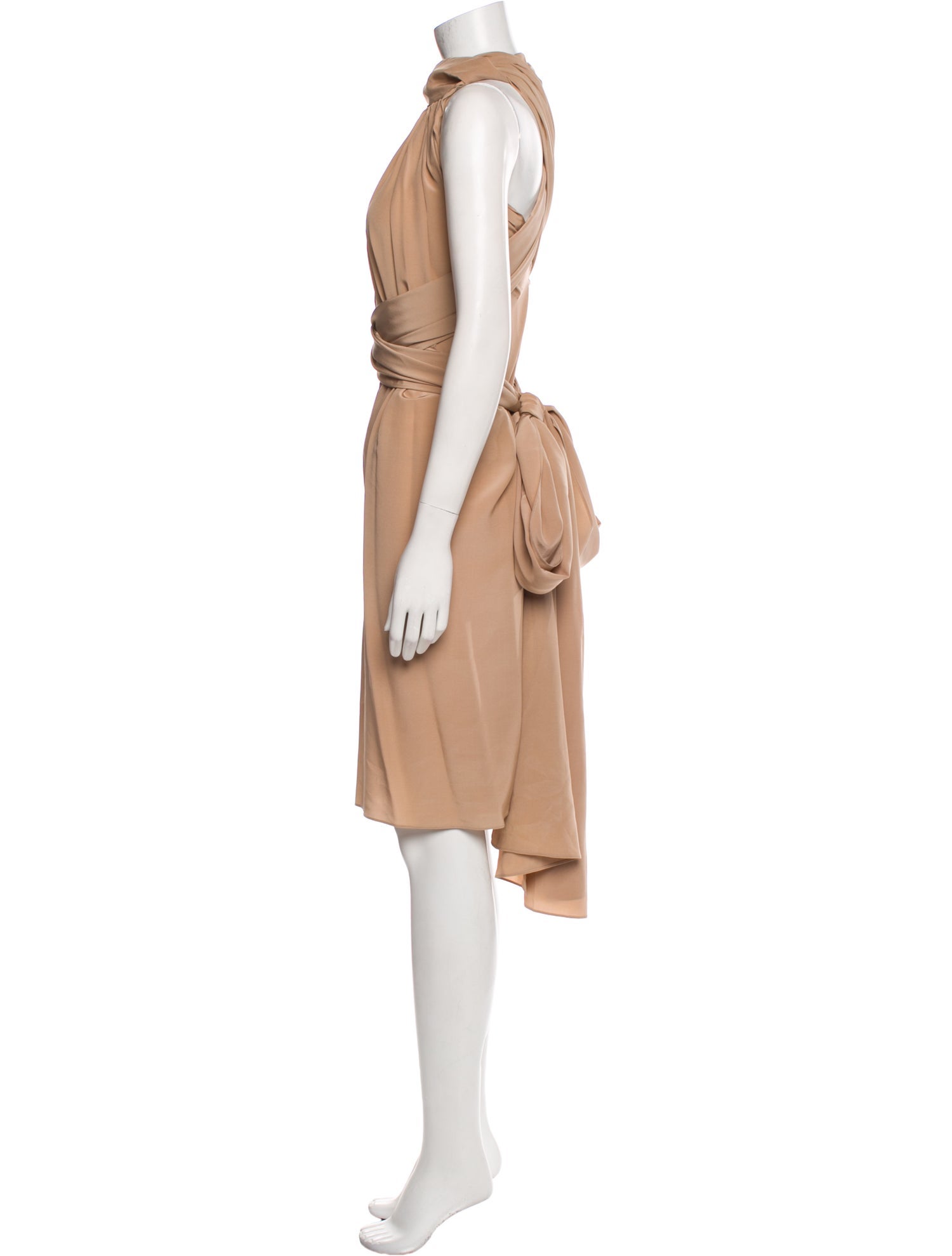 Yves Saint Laurent Silk Long Dress