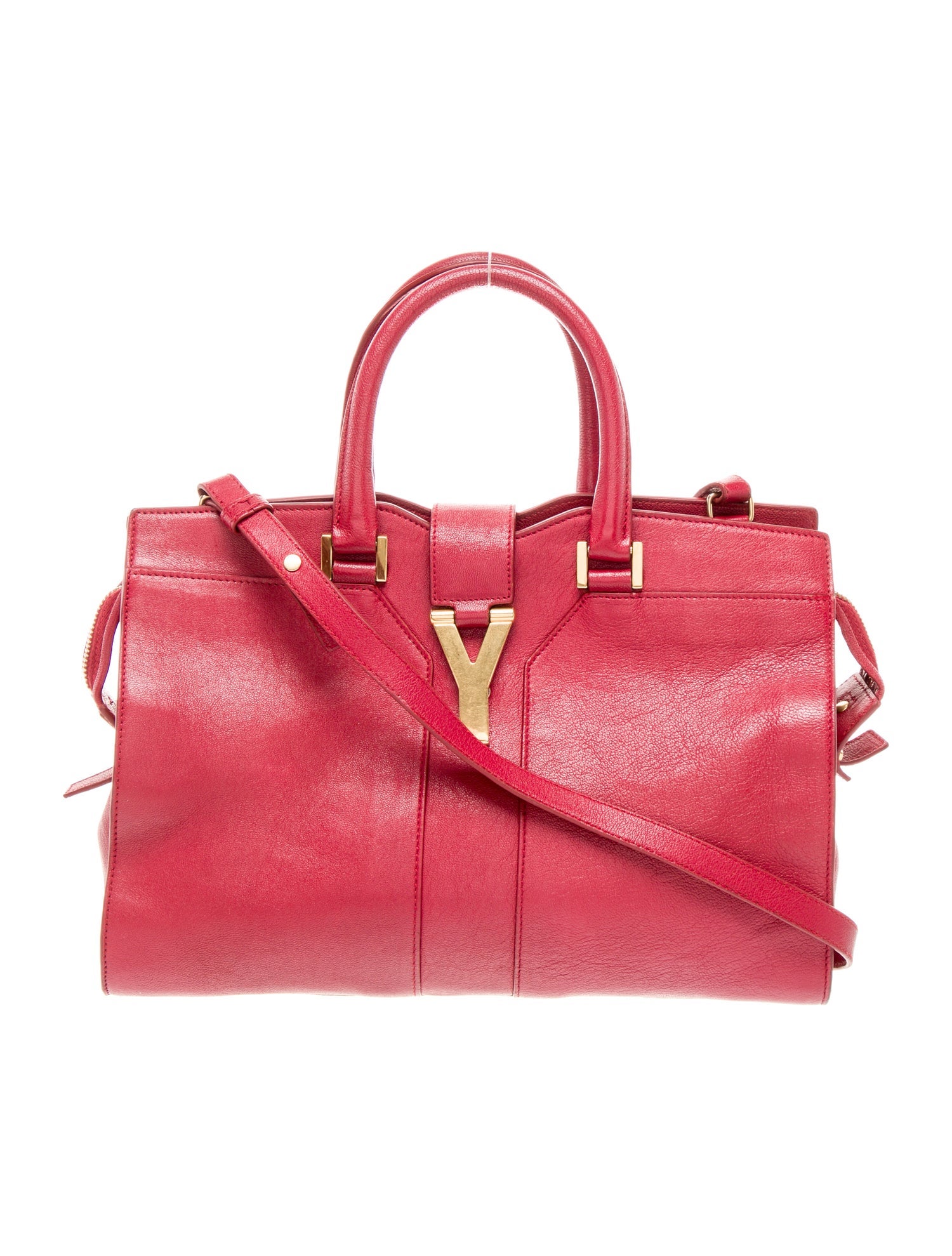 Yves Saint Laurent Leather Top Handle Bag