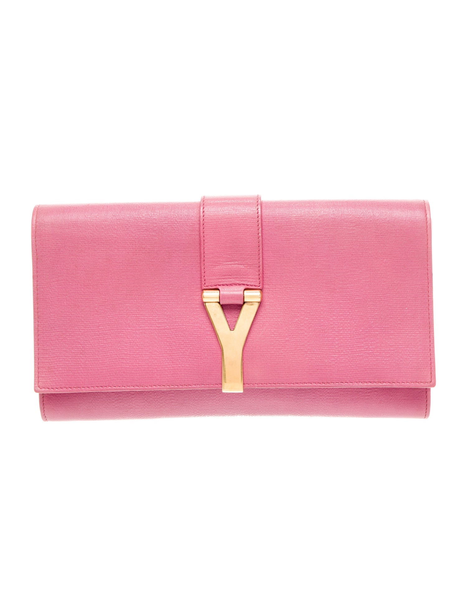 Yves Saint Laurent Leather Clutch