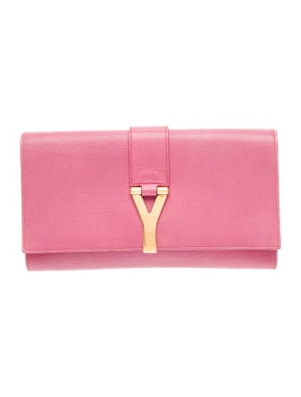 Yves Saint Laurent Leather Clutch