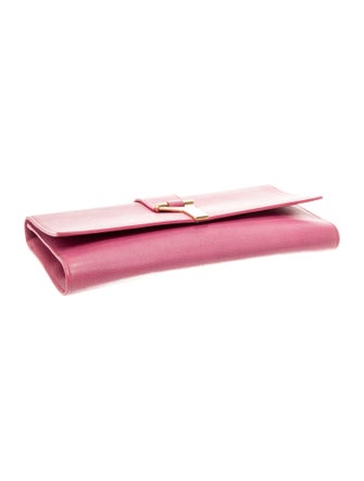 Yves Saint Laurent Leather Clutch