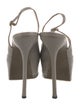 Yves Saint Laurent Leather Slingback Pumps