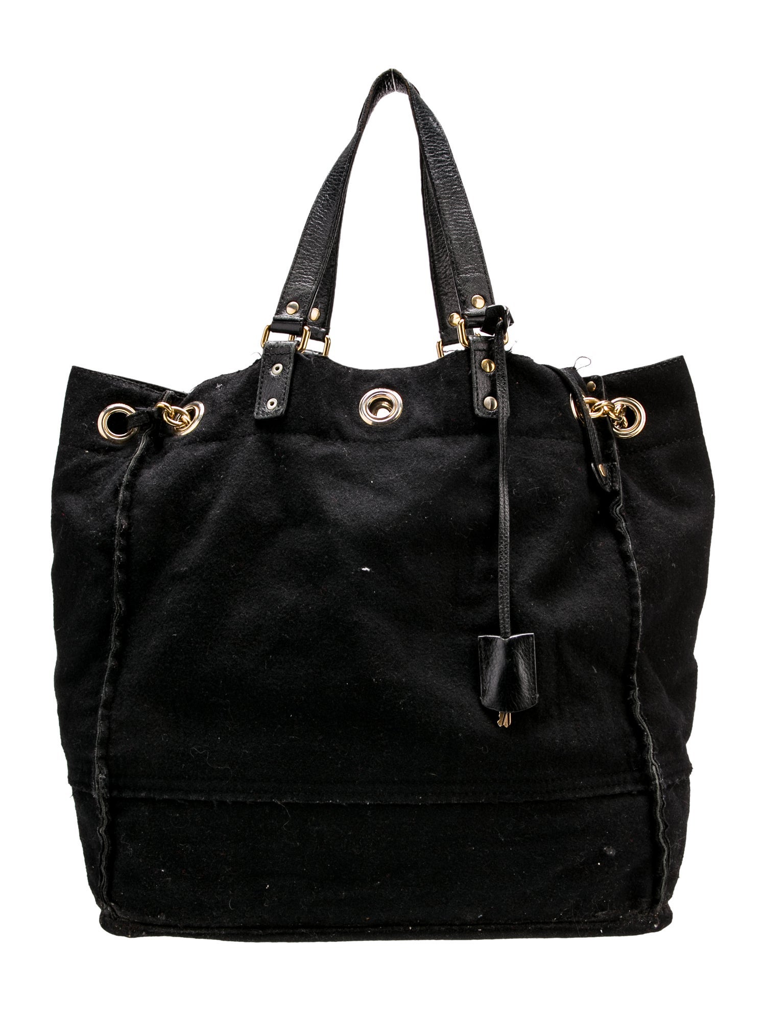 Yves Saint Laurent Leather Top Handle Bag