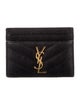 Saint Laurent 2021 Vegan Leather Card Holder