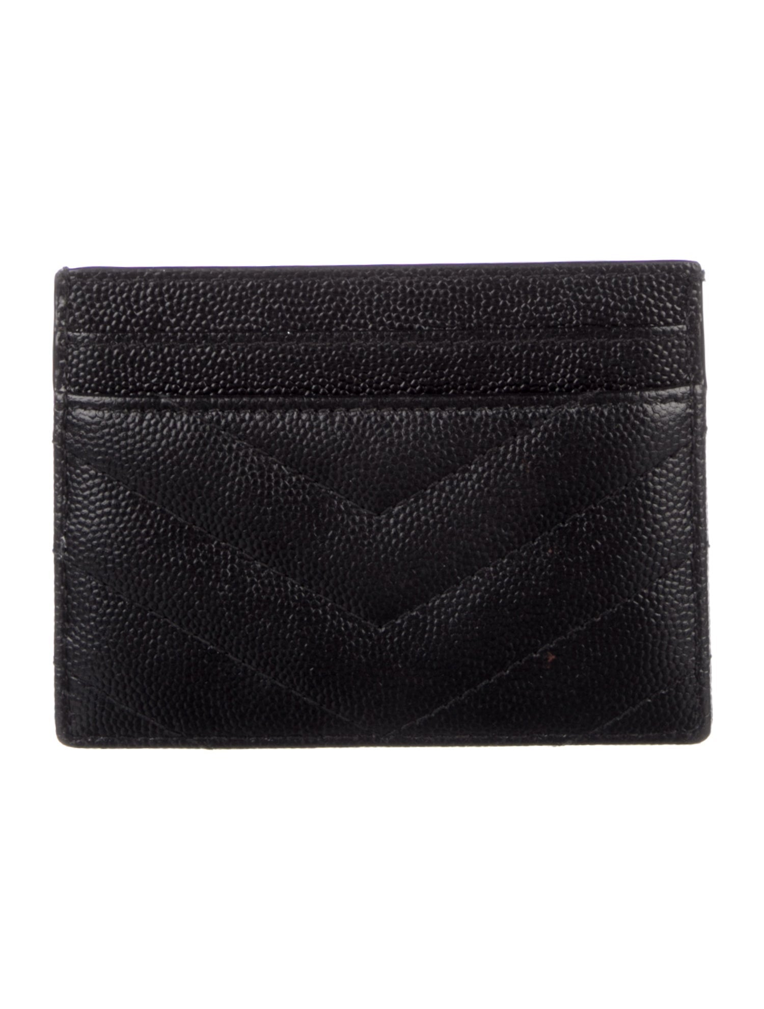 Saint Laurent 2021 Vegan Leather Card Holder