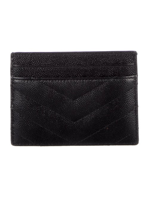 Saint Laurent 2021 Vegan Leather Card Holder