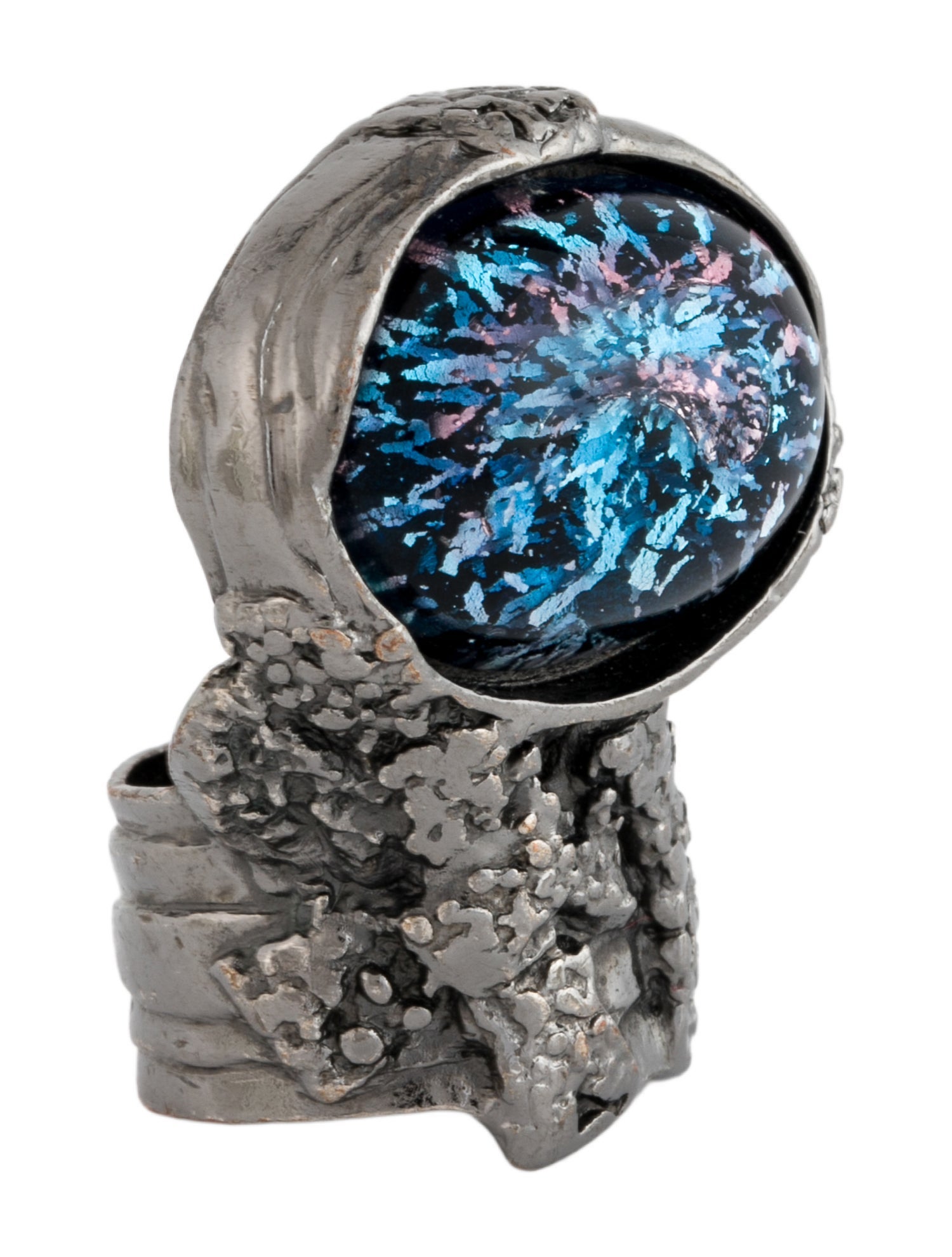 Yves Saint Laurent Arty Resin Cocktail Ring