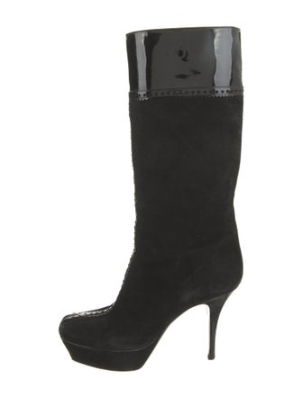 Yves Saint Laurent Suede Boots