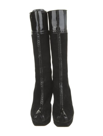 Yves Saint Laurent Suede Boots