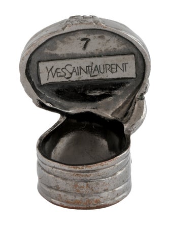 Yves Saint Laurent Resin Arty Cocktail Ring
