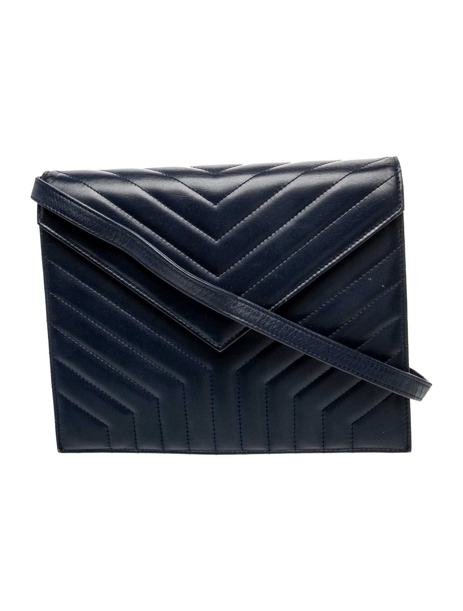 Yves Saint Laurent Leather Shoulder Bag Vintage