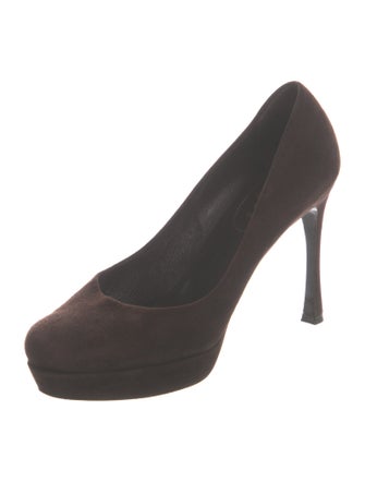 Yves Saint Laurent Suede Pumps