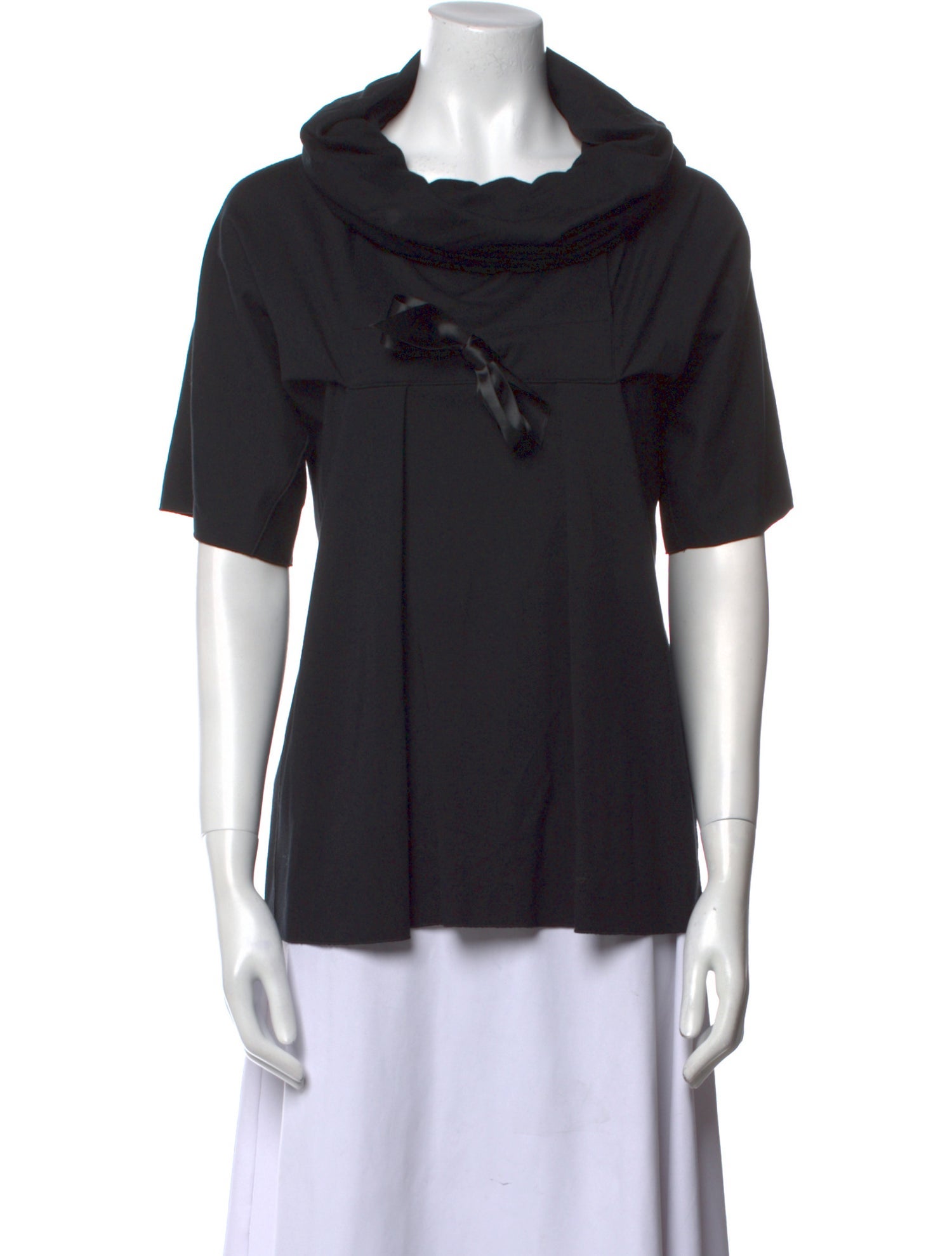 Yves Saint Laurent Vintage Cowl Neck T-Shirt