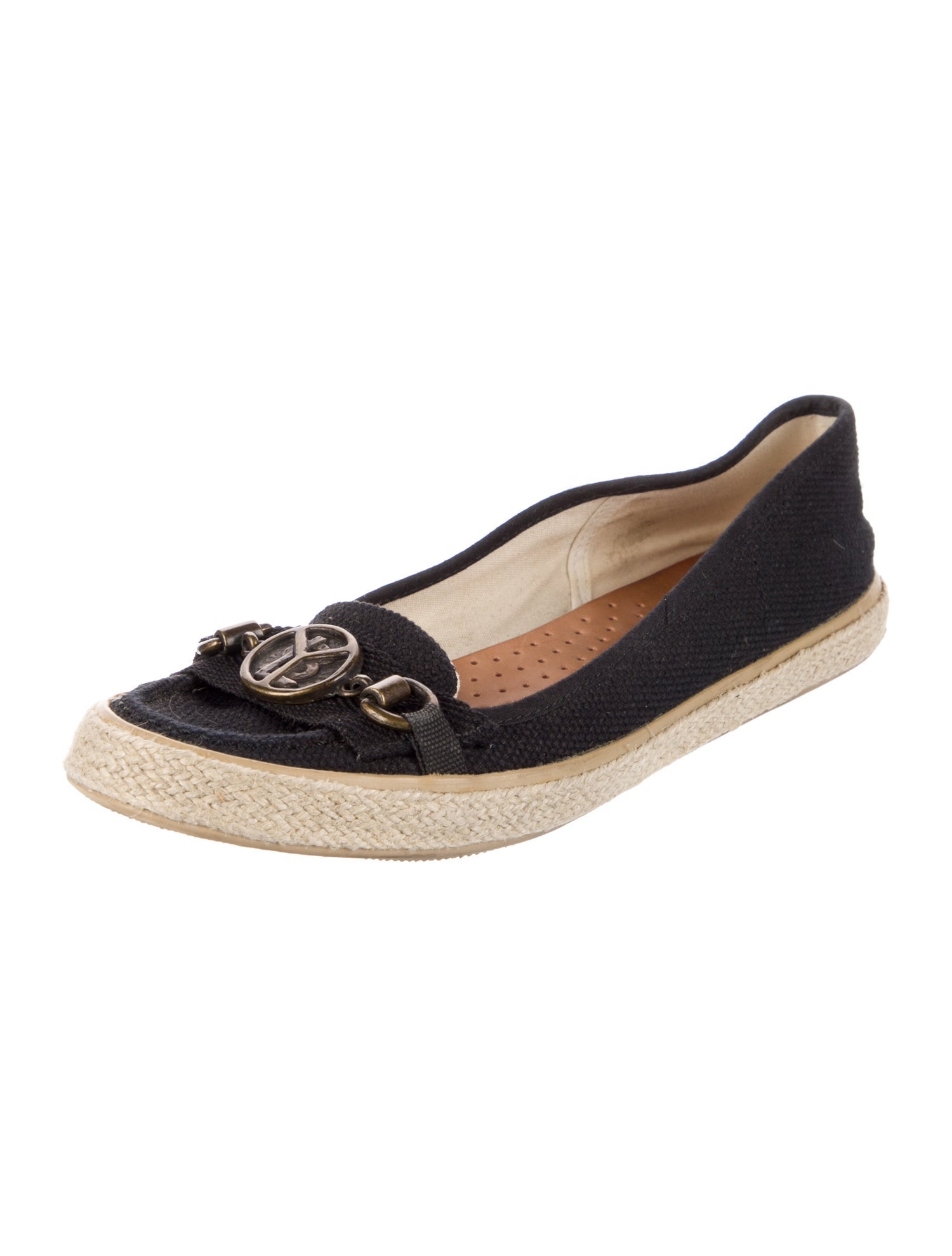 Yves Saint Laurent Vintage Canvas Espadrille Sneakers