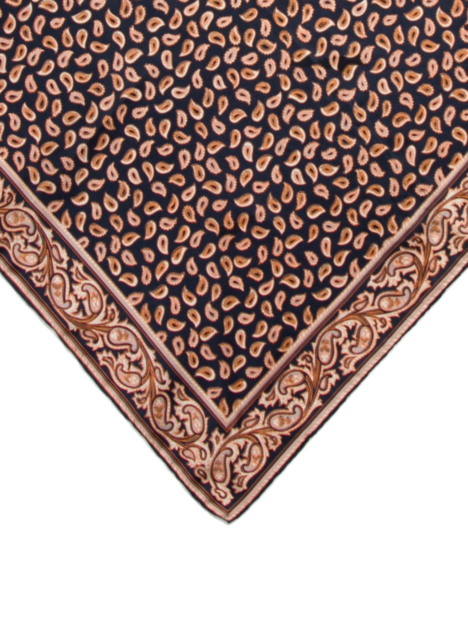 Yves Saint Laurent Suede Printed Scarf