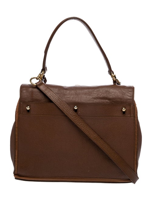 Yves Saint Laurent Leather Top Handle Bag