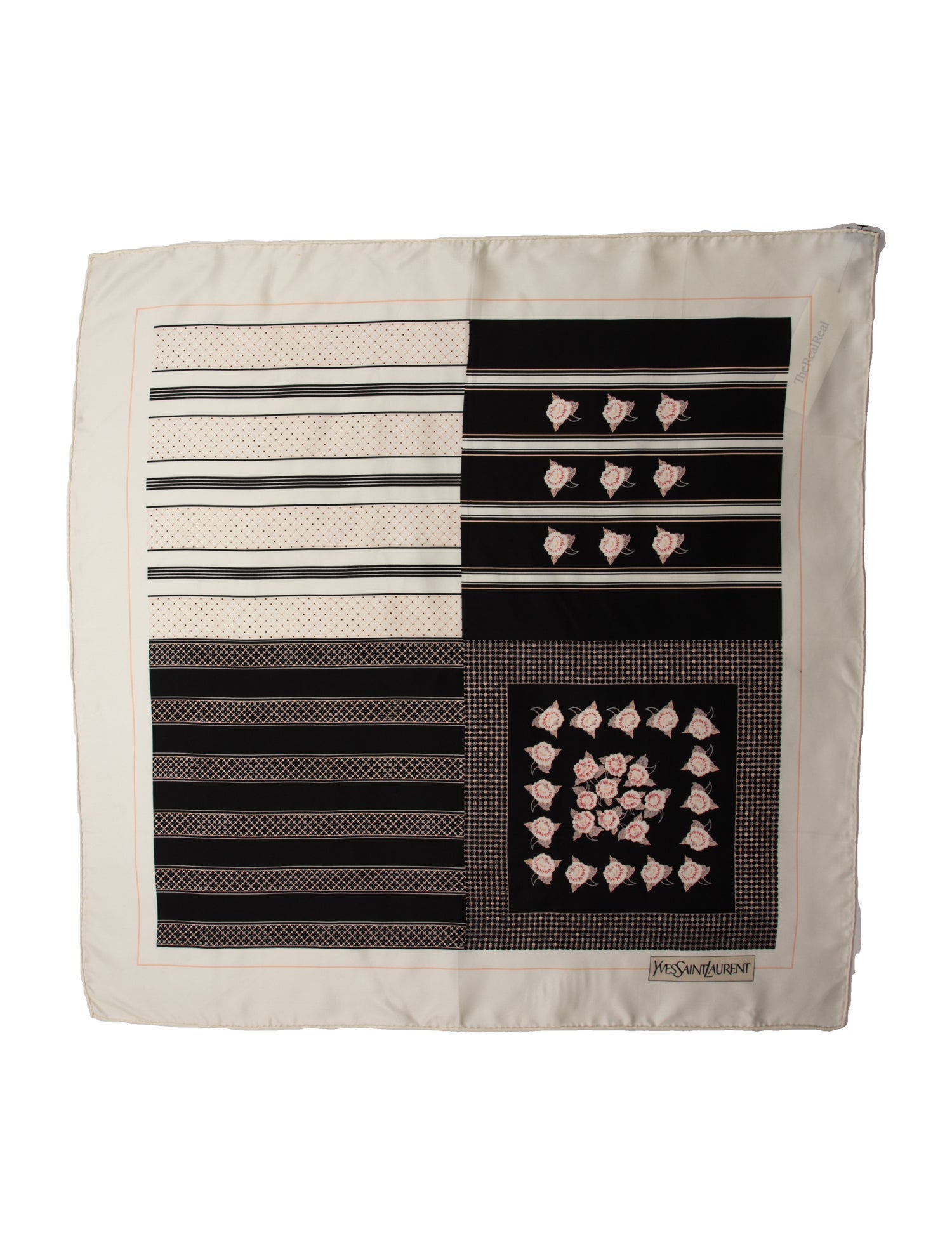 Yves Saint Laurent Silk Vintage Scarf