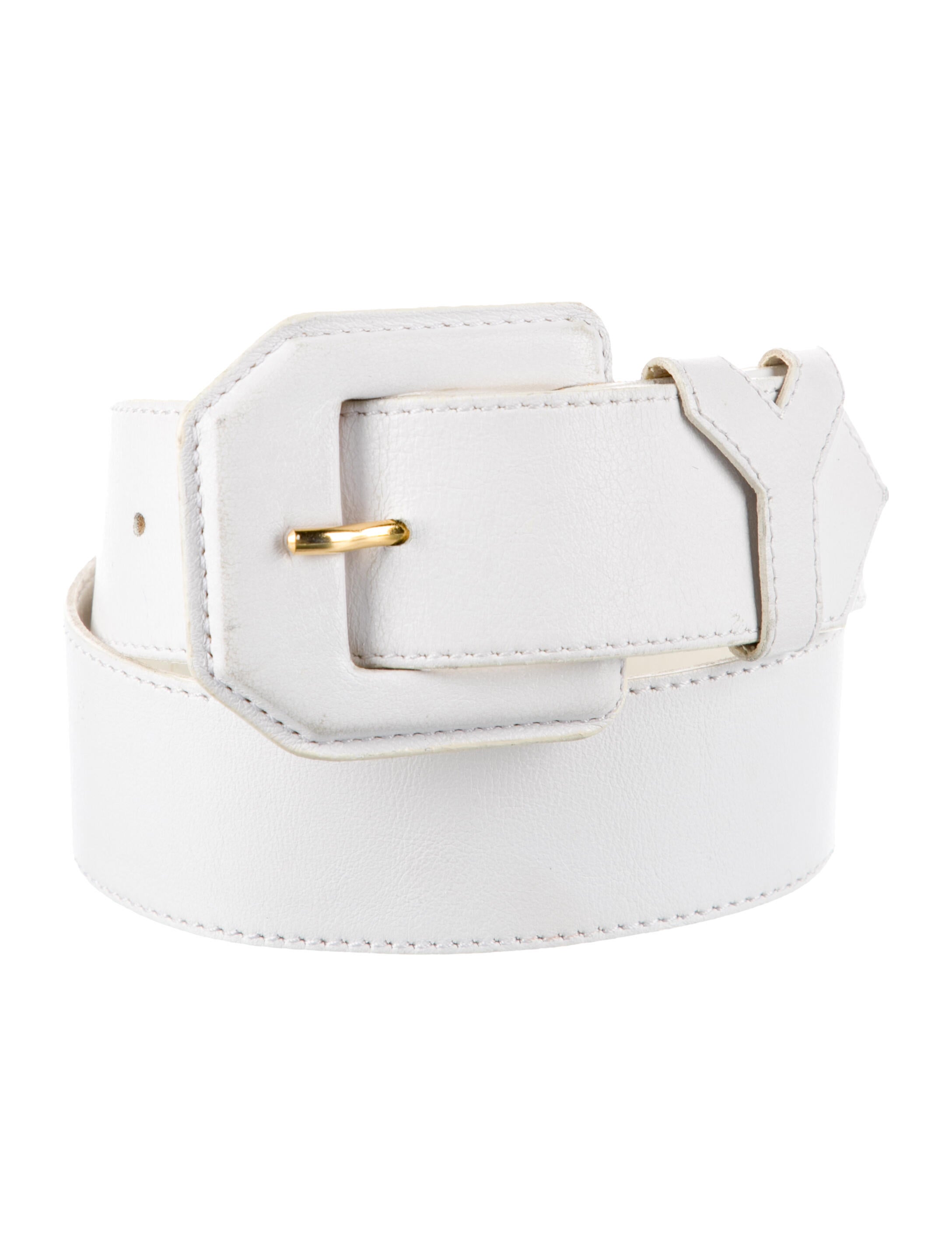 Yves Saint Laurent Leather Waist Belt