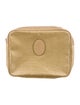 Yves Saint Laurent Leather Cosmetic Bag
