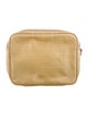 Yves Saint Laurent Leather Cosmetic Bag
