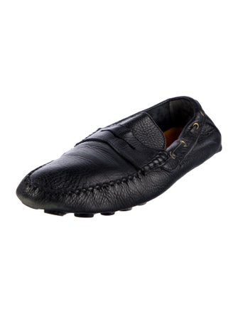 Yves Saint Laurent Leather Loafers
