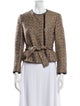 Yves Saint Laurent Rive Gauche Tweed Pattern Evening Jacket