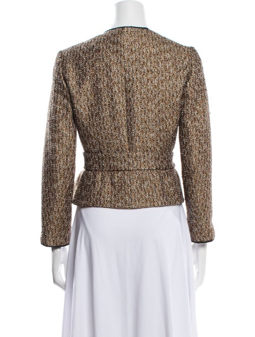 Yves Saint Laurent Rive Gauche Tweed Pattern Evening Jacket