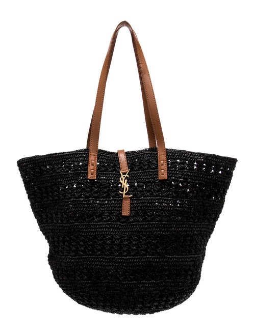 Saint Laurent Raffia Tote 2022