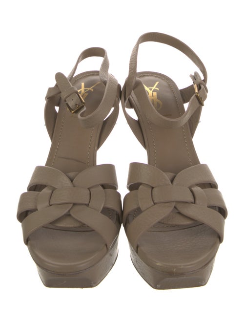 Yves Saint Laurent Leather Sandals