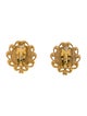 Yves Saint Laurent Resin Clip-On Earrings