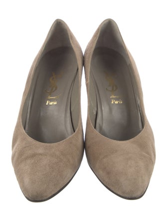Yves Saint Laurent Suede Pumps