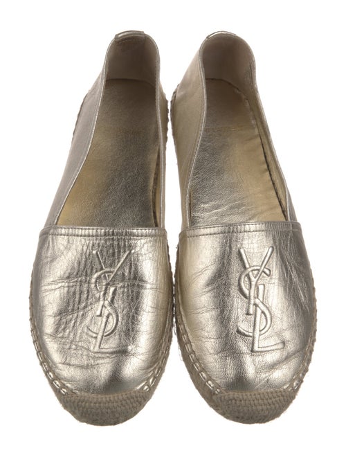 Yves Saint Laurent Leather Espadrilles