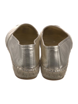 Yves Saint Laurent Leather Espadrilles