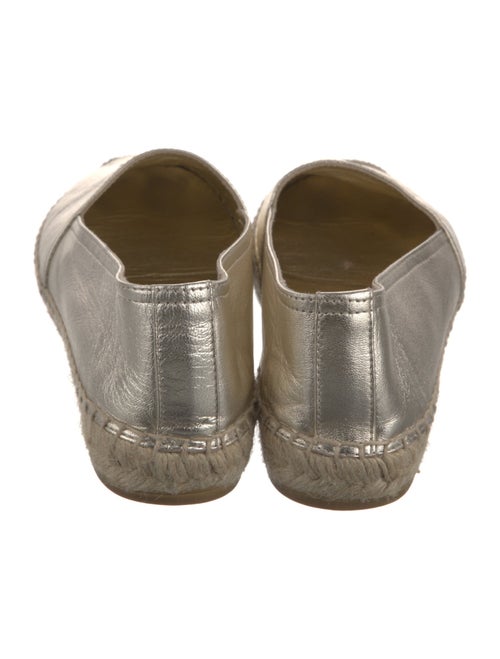 Yves Saint Laurent Leather Espadrilles