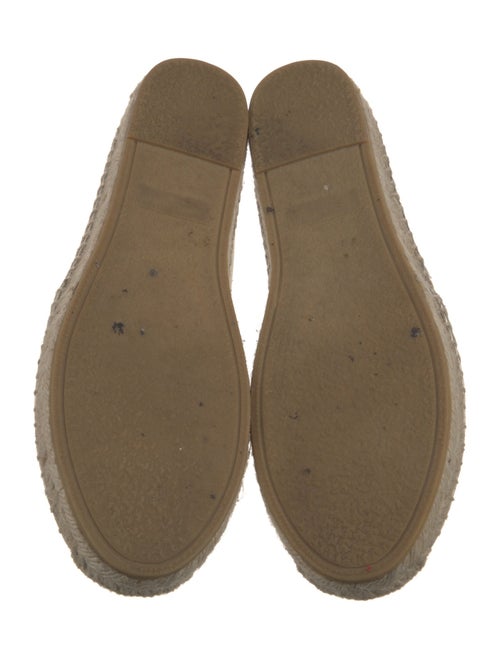 Yves Saint Laurent Leather Espadrilles